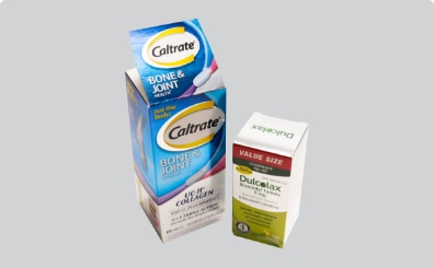 Emballage boîtes pliantes pour l'industrie pharmaceutique