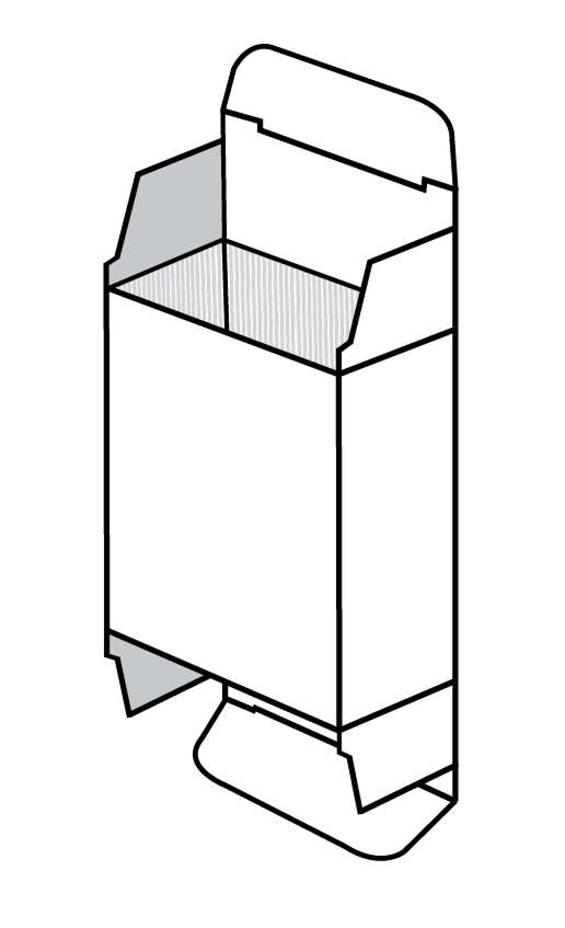 Repli droit style avion