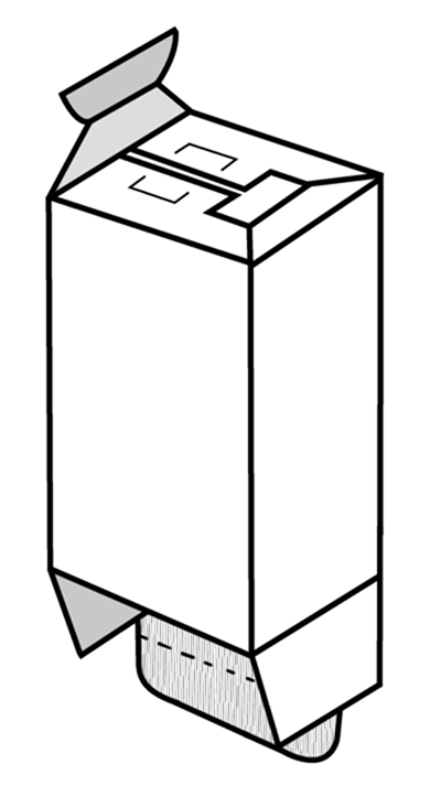 Fond à verrouillage quadruple